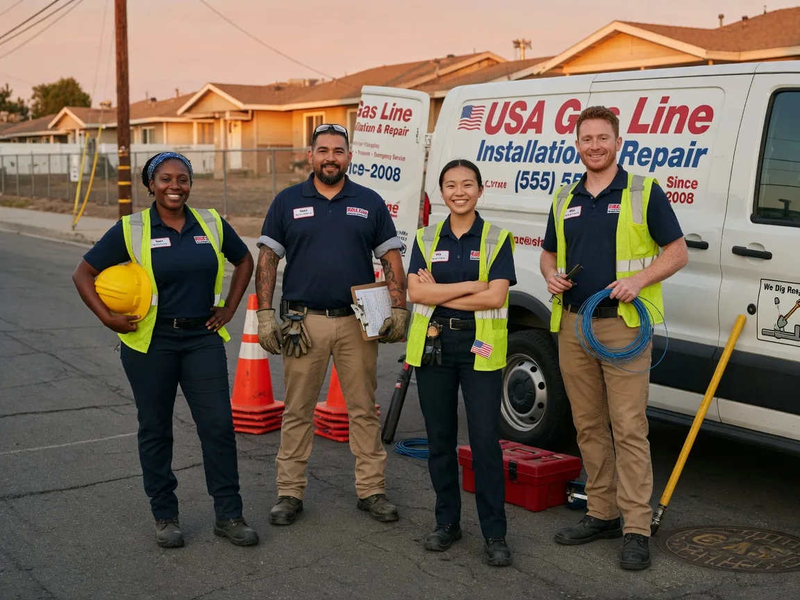Gas Line Installation company in Presidio, TX